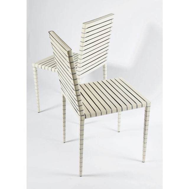 Mid-Century Modern MM Series Chairs by Jean Nouvel for Matteo Grassi - a Pair For Sale - Image 3 of 13