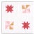 Sample - Schumacher x Backdrop Alexander Wallpaper in Red & Earthy Pink For Sale