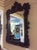 Rococo Vintage Rococo Style Mirror, Mahogany Frame Mirror For Sale - Image 3 of 6