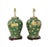These striking custom-made vintage ceramic table lamps perfectly embody Chinese style. Continuing Brunschwig & Fils'...