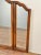 French Country 1990s Ethan Allen Country French Carved Tri-Fold Dresser Chest Mirror For Sale - Image 3 of 8