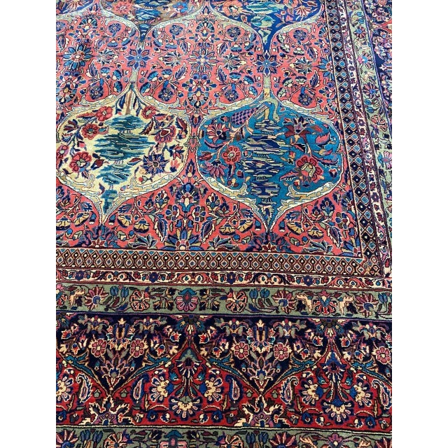 1940s Old Persian Gazvin Area Rug 11'8" X 20'8' For Sale - Image 12 of 13