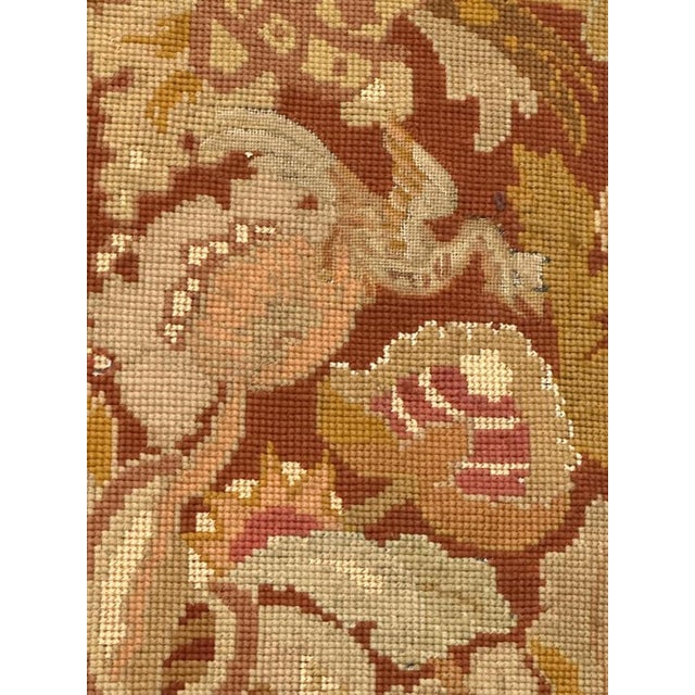 French Needlepoint Panel Tapestry, 1890s For Sale - Image 12 of 18