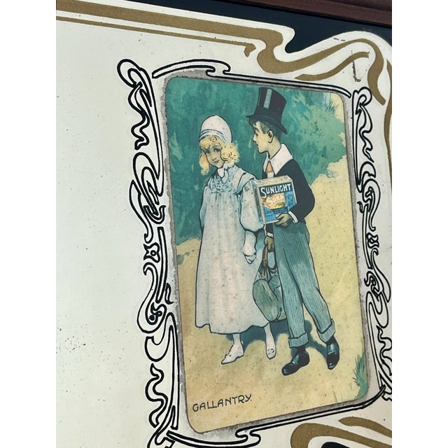 Vintage Victorian Style Advertisement for Sunlight Soap, 1960s For Sale - Image 14 of 16