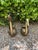 Mid 20th Century Mid Century Jumbo Brass Swan Sculptural Planters - a Pair For Sale - Image 5 of 12