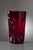 Mid-Century Modern Empoli Glass Vase in Ruby Red, Italy, 1950s For Sale - Image 3 of 10
