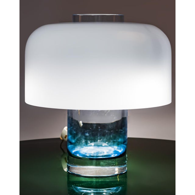 Glass Model LT226 Table Lamp by Carlo Nason for AV Mazzega, 1970s For Sale - Image 7 of 13