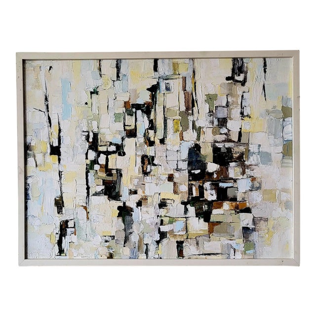 #12 Is an Abstract Expressionist Cubist Painting by Lynn Christian 2007 For Sale