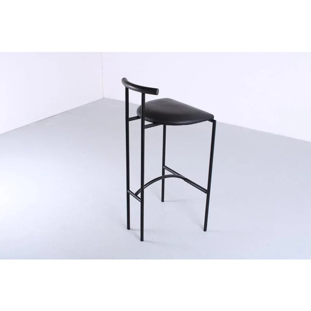 Tokyo Black Stool by Rodney Kinsman for Bieffeplast, 1980s For Sale - Image 10 of 18
