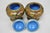 Metal Vintage Cloisonné Chinese Small Enameled Brown Covered Ginger Jar on Stand, Pair For Sale - Image 7 of 18