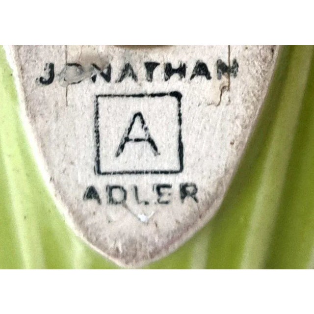 2010s Jonathan Adler Green Puffer Blow Fish Menagerie Sculpture Ceramic 9.5" Figurine For Sale - Image 5 of 7