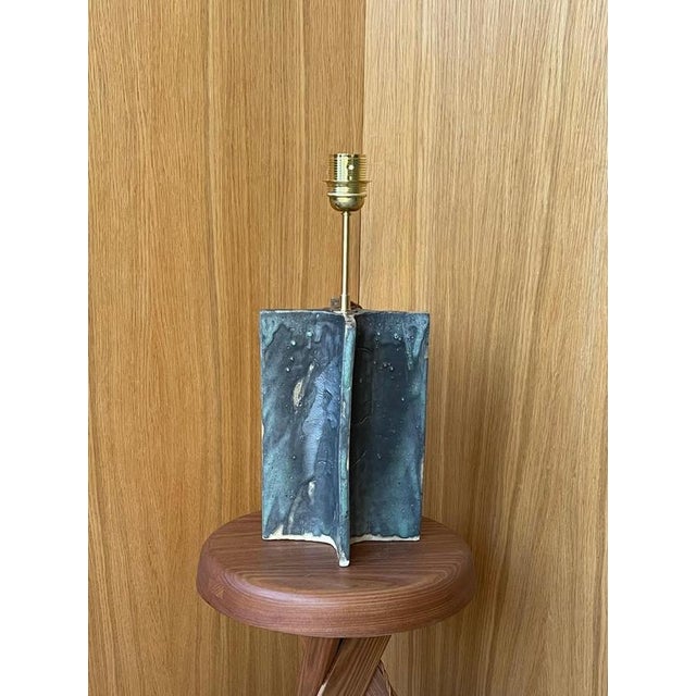 Contemporary Studiolo Ceramic Table Lamp by Renzo Maar For Sale - Image 3 of 8