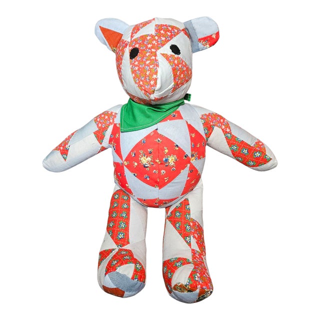 Vintage Quilted Bear For Sale
