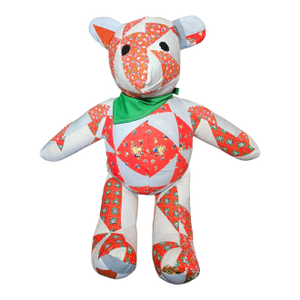 Vintage Quilted Bear