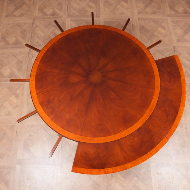Niagara Furniture Round Perimeter Table For Sale - Image 4 of 13