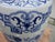 White and Blue Ceramic Chinese Garden Stool For Sale - Image 6 of 10