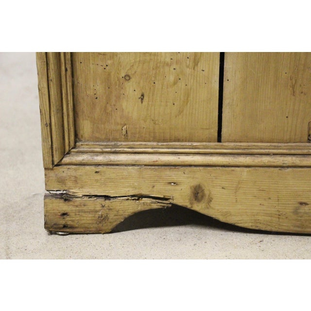 Primitive Rustic Pine Hutch Chairish