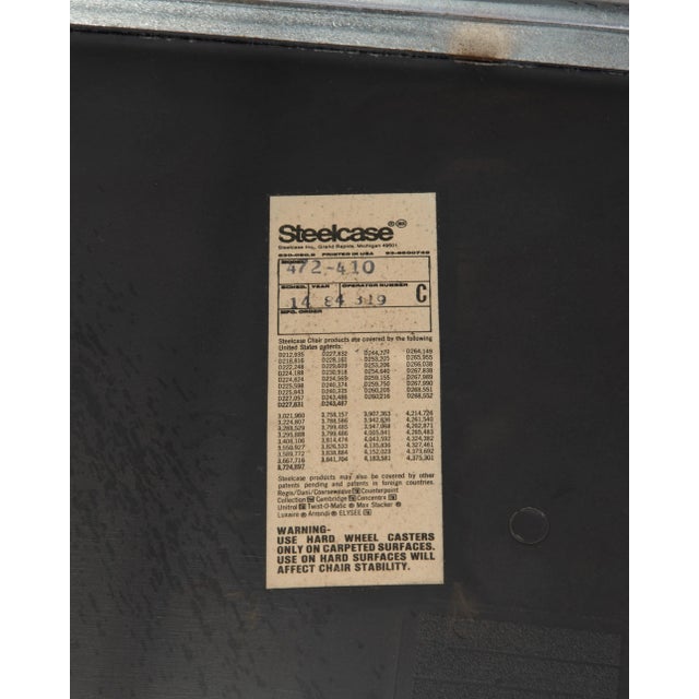 Steelcase Black Max Stacker Stacking a Set of 25 Chairs Plus Original Dolly For Sale - Image 13 of 13