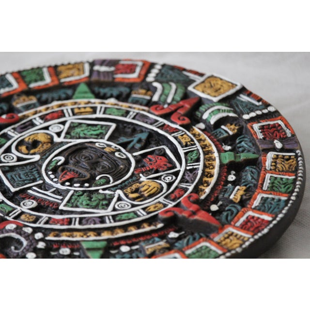 Vintage Aztec Wall Calendar, 1950s For Sale - Image 14 of 17