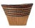 This vintage African Mossi handwoven basket is a large, round decorative piece that measures 12x13” inches wide. Made of...
