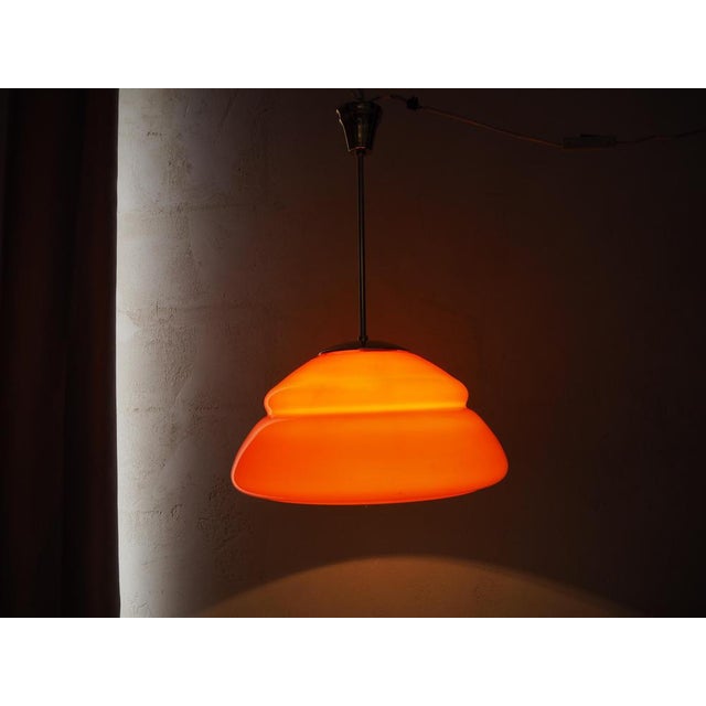 Mid-Century Glass Chandeliers by Stefan Tabery, Bohemia, 1960s, Set of 10 For Sale - Image 10 of 13