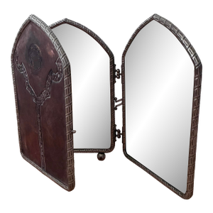 Art Deco Tri-Fold Boudoir Vanity Mirror, English, 1920s