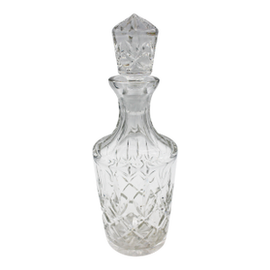 Circa 1900 Anglo-Irish Cylinder Shape Decanter & Stopper