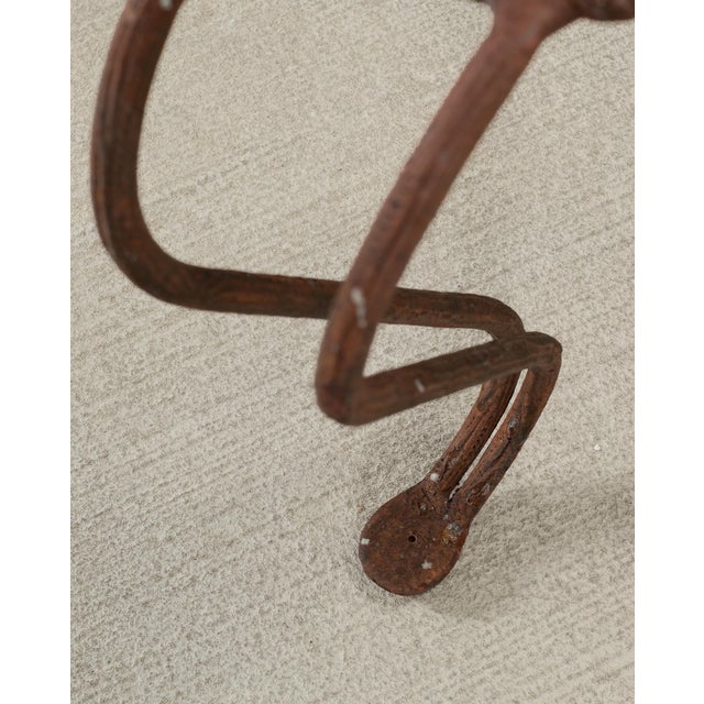 Pair of Rose Tarlow Twig Iron Garden Lattice Side Tables For Sale - Image 16 of 18