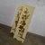 Hollywood Regency to Art Deco Folding Screen Four Panel Painted Off White With Floral Embossed Design For Sale - Image 4 of 13
