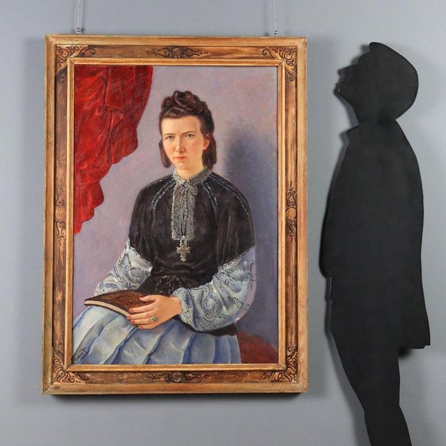 Oil on canvas. Signed and dated lower left. Attilio Corsetti was primarily a landscape painter, dedicating several views...