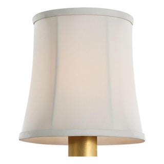 Visual Comfort Signature 5" Champagne Silk Soft Empire Shade For Sale