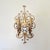 Mid-Century Modern Two-Armed Wall Lamp in Iron and Crystal Glass in the style of Maison Baguès, France, 1950s For Sale - Image 3 of 15