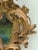 Exuberant Antique Italian Carved Giltwood Reliquary -17th Century (Could Be Used as a Tabletop Mirror ) For Sale - Image 10 of 12