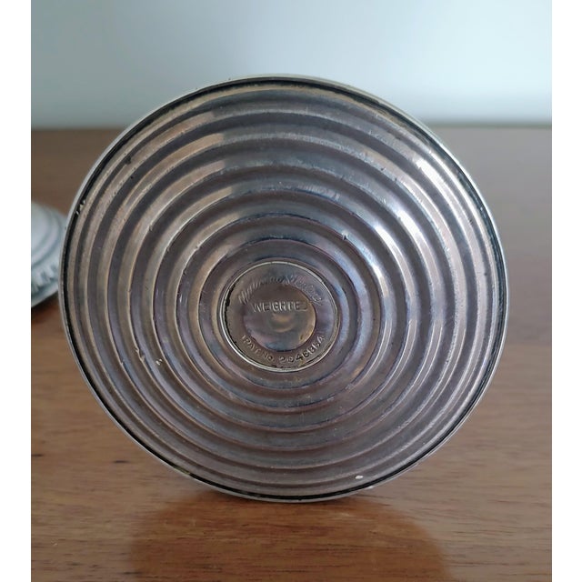 American Pair of National Sterling Weighted Candlestick Holder For Sale - Image 3 of 3