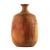 A bottle form vase by Japanese studio ceramic artist Jun Isezaki (Born in 1936). A modern Bizen yaki stoneware piece that...