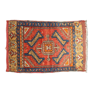 Antique Anatolian Turkish Tribal Rug no. j4822