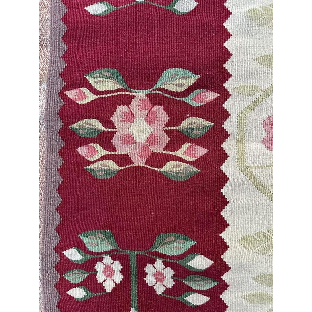 Mid-Century Transylvanian Kilim Rug from Bobyrugs, 1960s For Sale - Image 12 of 18