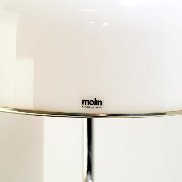 Metal Space Age Molin Model Gum Table Lamps, Italy, 1970s, Set of 2 For Sale - Image 7 of 14