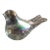 1970s Silvestri Italy Iridescent Glass Bird Figurine For Sale
