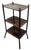 19th C French Inlaid 3 Tier Rosewood Ebony & Bronze Gallery Table Stand Etegere For Sale - Image 4 of 15