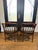 Brown Pair of Baker Furniture Attributed Faux Bamboo Barrel Back Armchairs With Original Cane Seats & Cushions For Sale - Image 8 of 18