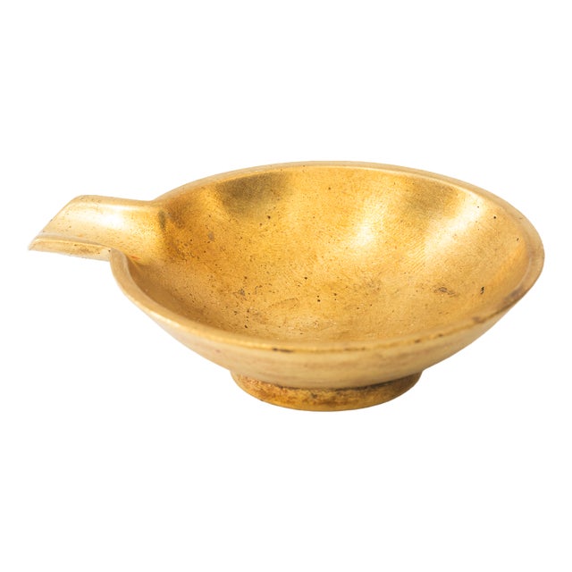 Vintage Ashtray in Brass, 1950s For Sale