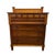 1850s Empire Style Birds Eye Maple Wood Dresser Chest of Drawers With Secret Drawers For Sale - Image 13 of 13
