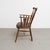 1950s Vintage English Wood Armchair, 1950s For Sale - Image 5 of 16