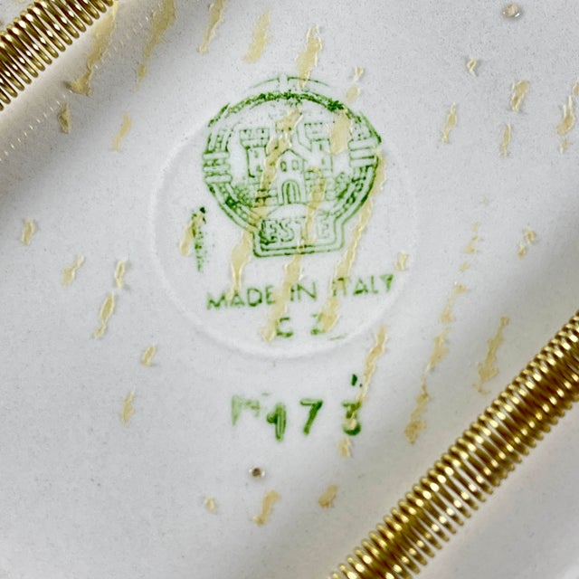 Este Ceramiche Trompe L’Oeil Egg Plate For Sale - Image 9 of 10