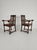 English Oak Armchairs from F. Parker & Son, 19th Century, Set of 2 For Sale - Image 6 of 15
