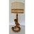 Textile Large Mid-Century French Rope Work Table Lamp in the Style of Audoux-Minet For Sale - Image 7 of 7