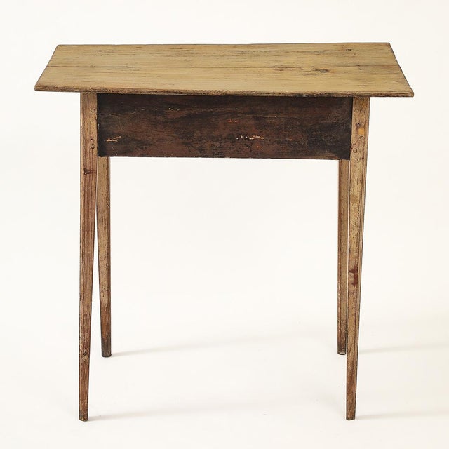 Antique Painted Side Table For Sale - Image 10 of 12