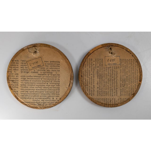 19th Century Pair of French Miniature Gouache & Watercolor Landscape Paintings For Sale - Image 10 of 12