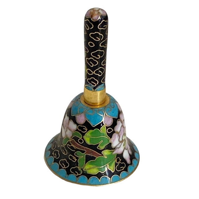 1910s Chinoiserie Set of 3 Old Cloisonné Enamel Objects For Sale - Image 5 of 12